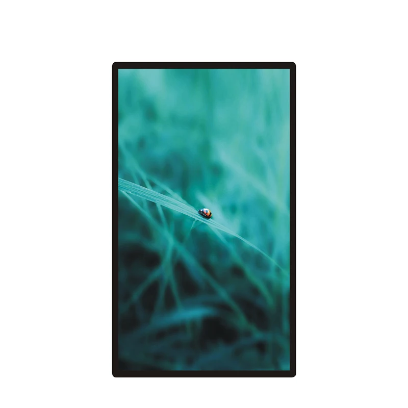 32-дюймовый 4 К ЖК-дисплей HD настенный полноцветный знак видео плеер вертикальный экран рекламное оборудование дисплей черный Крытый