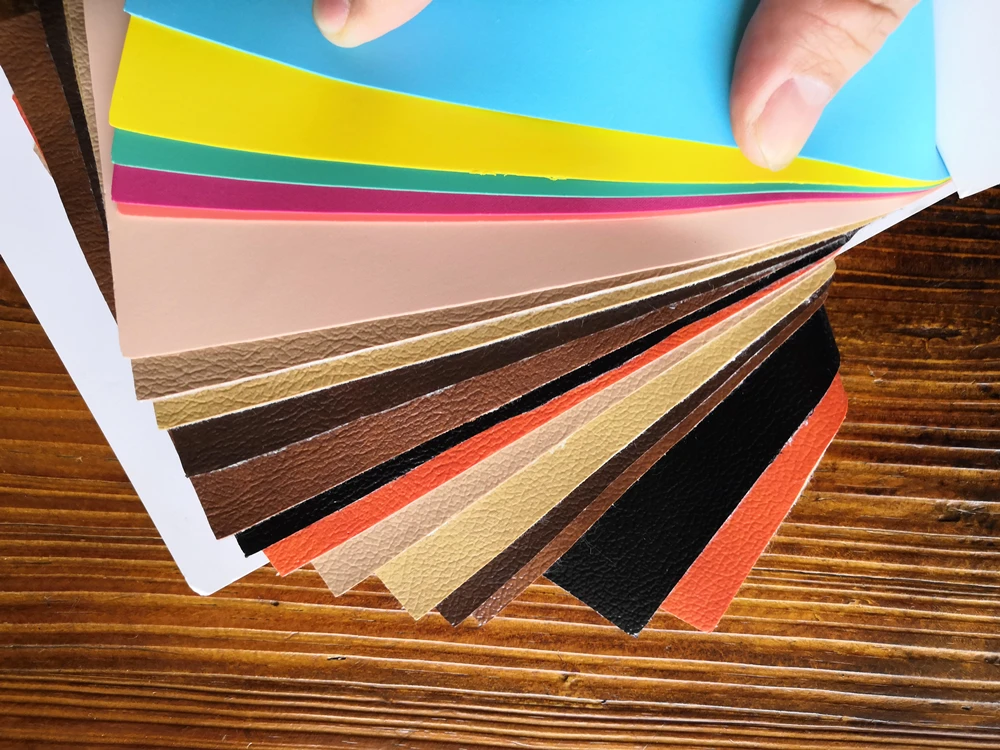 
Eco friendly Recycled GRS Certified Synthetic rPVB leather for hand bags, Leather bags 