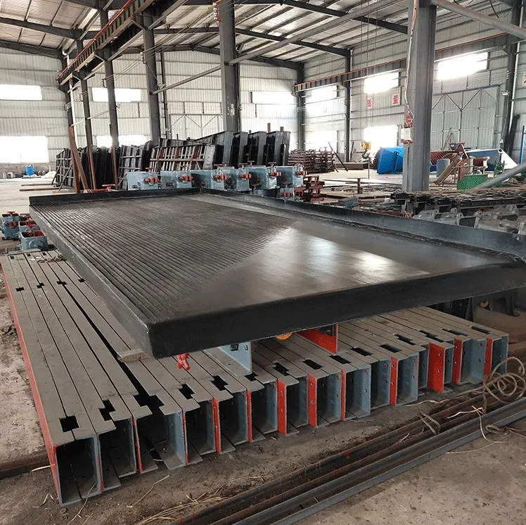 Gold chrome ore gravity separating 6s shaking table