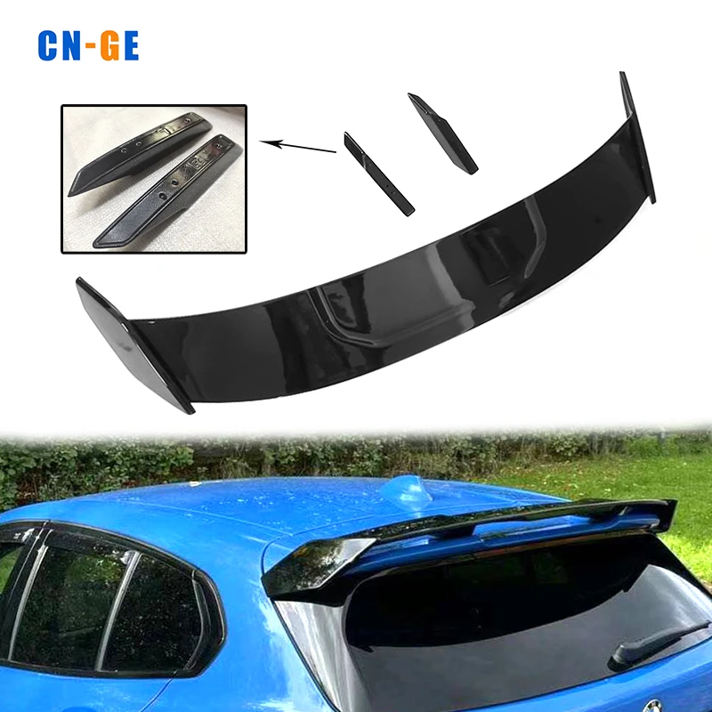 Черный спойлер на крышу багажника из АБС-пластика для BMW 1 серии F40 M135i хэтчбека 2019 2020 2021 2022 2023