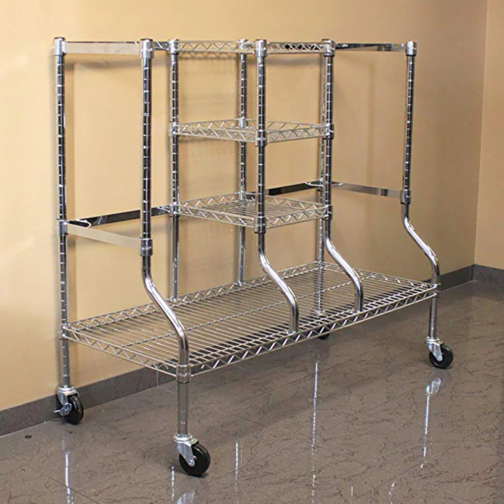 
Heavy Deluxe Golf Rack with Wheels Golf Club Rack Organizer Bag Storage Racket 