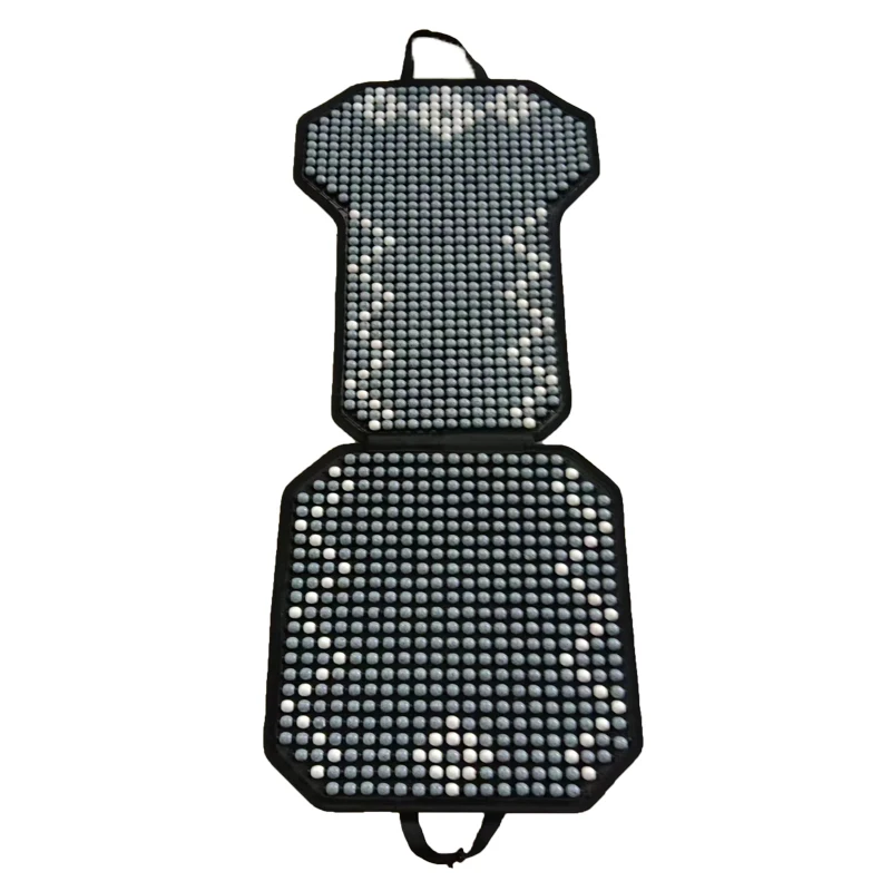 Universal Wooden Bead Car Seat Cover Natural Wood Beads Seat Mat Massage Breathable Seat Cushion