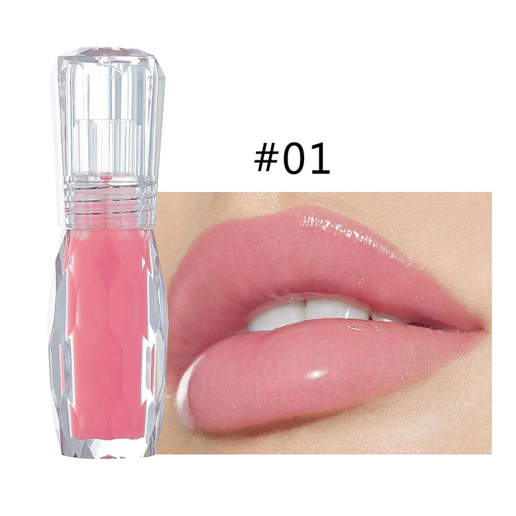 
Custom Lip Balm Private Label Liquid Lipstick No Logo OEM Lipgloss Makeup Glitter Lipgloss with Private Logo 
