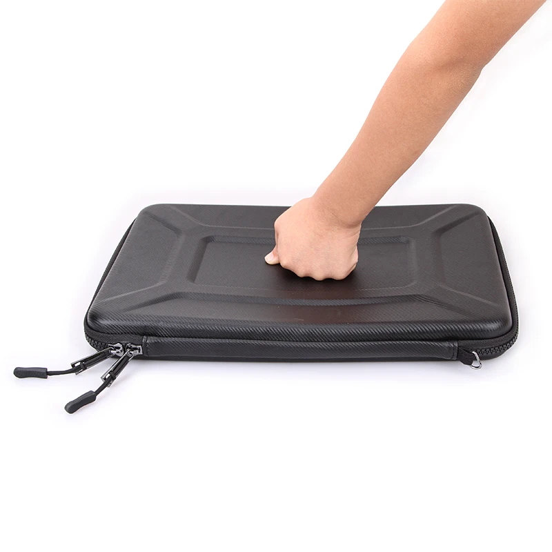 Premium Quality Shockproof EVA Hard Shell Travel Laptop Sleeve Case Zipper Carrying Cover with Handle