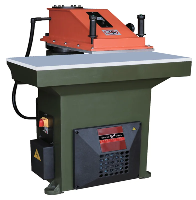 
Leather swing arm click cutting machine 