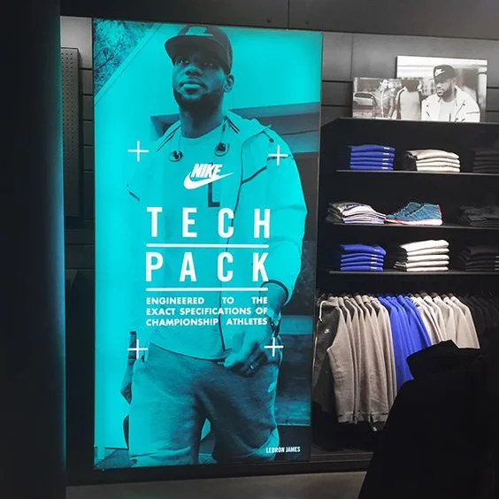 Tradeshow Exhibition Frameless Seg Aluminum Profile Lightbox Fabric Led Light Box