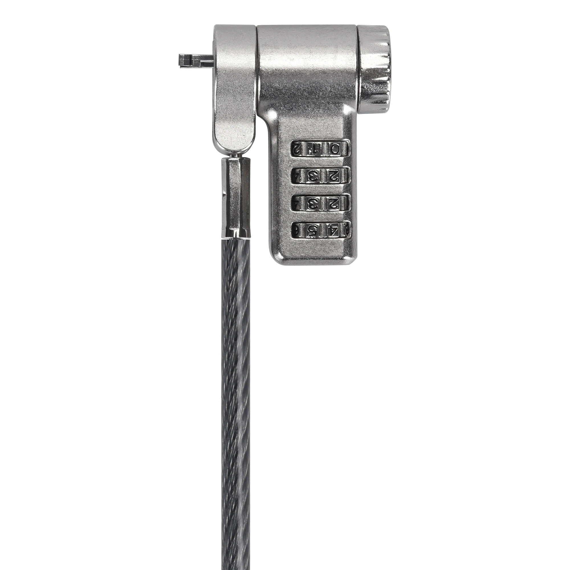 Universal adjustable lock body is applicable to all laptop security lock slot anti-theft combination laptop cable security lock