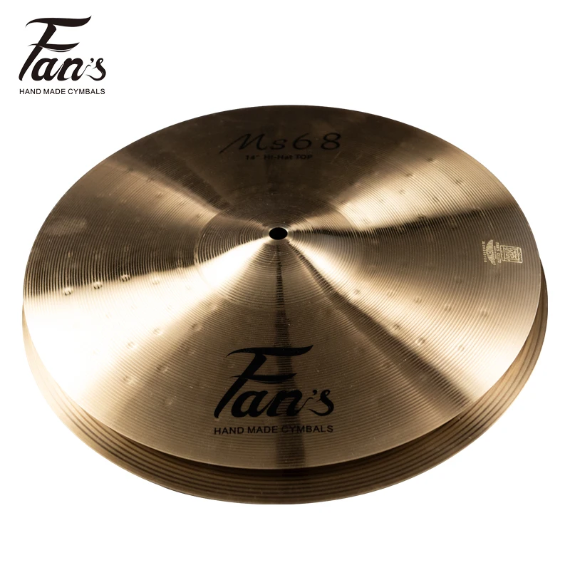 MS68 brass alloy 5 pieces drum set practice cymbals set