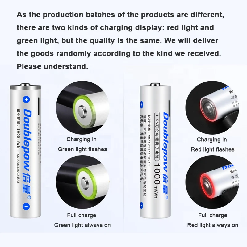  1000mwh высокой емкости 1 5 V AAA USB перезаряжаемый литий-ионный аккумулятор для дистанционного управления беспроводная мышь с