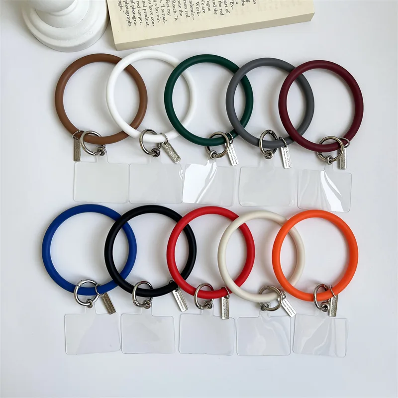 Universal Anti Falling Phone Case Patch Protect Cover Silicone Pendant Phone Anti Losing Matching Pad Mobile Phone Case Bracelet