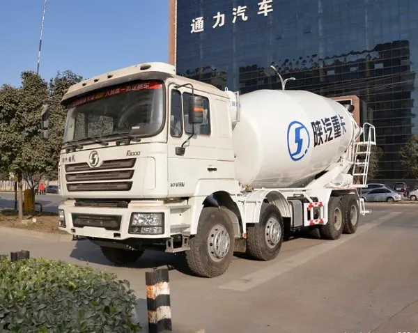 shacman 8x4 345hp 10 cubic meters concrete mixer truck dimensions in sales