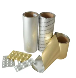 Ptp напечатанный/непечатный алюминиевый блистерный фольга материал алюминиевой фольги