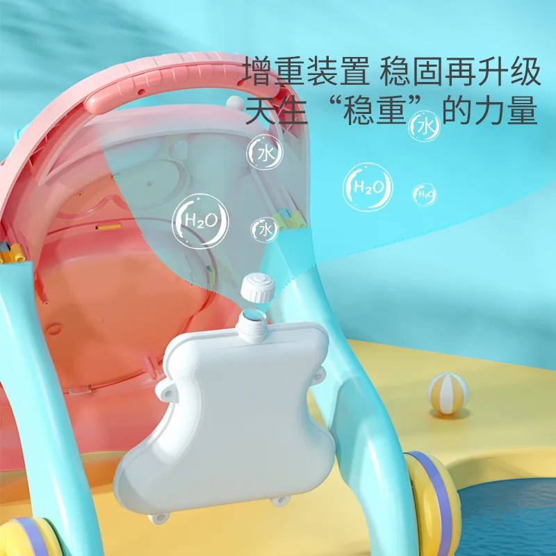 Baby walker anti-o-shaped legs multi-functional anti-rollover baby learning to walk walking aid toy