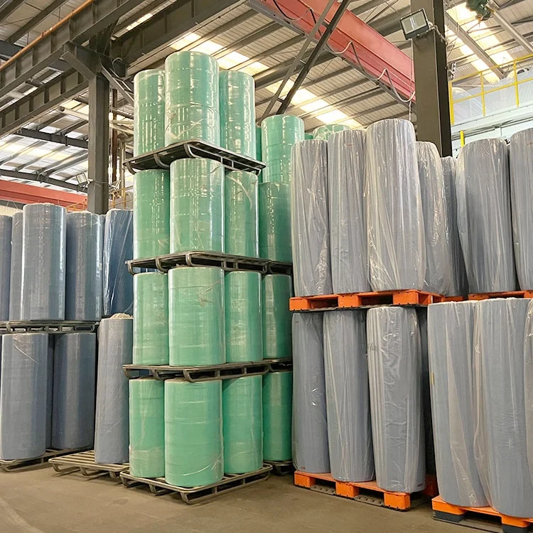 High-quality and fire-resistant 100% polypropylene SSS non-woven fabric with anti-dust property for air purifier filters.