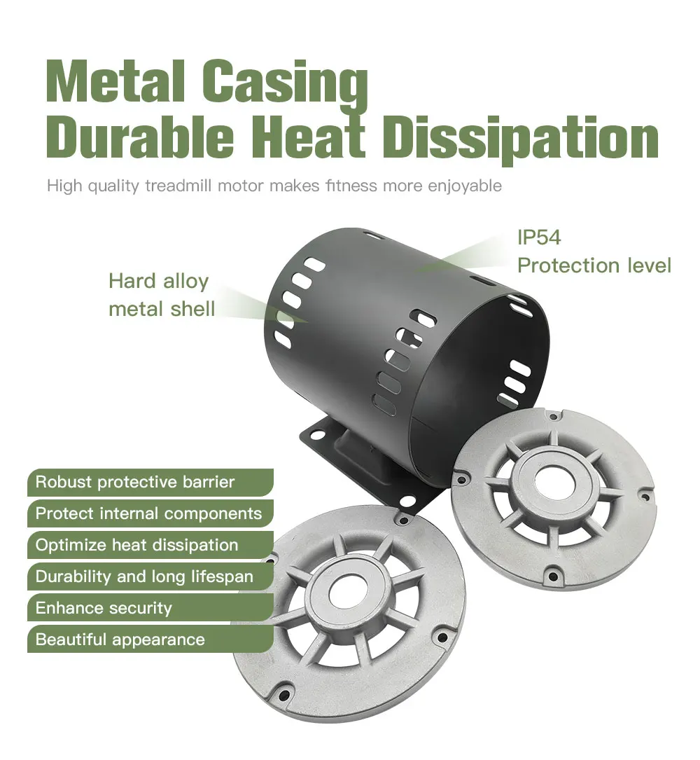 Exercise equipment treadmills parts enhanced version 3.5hp AC motor three-phase AC induction Commercial treadmill motor