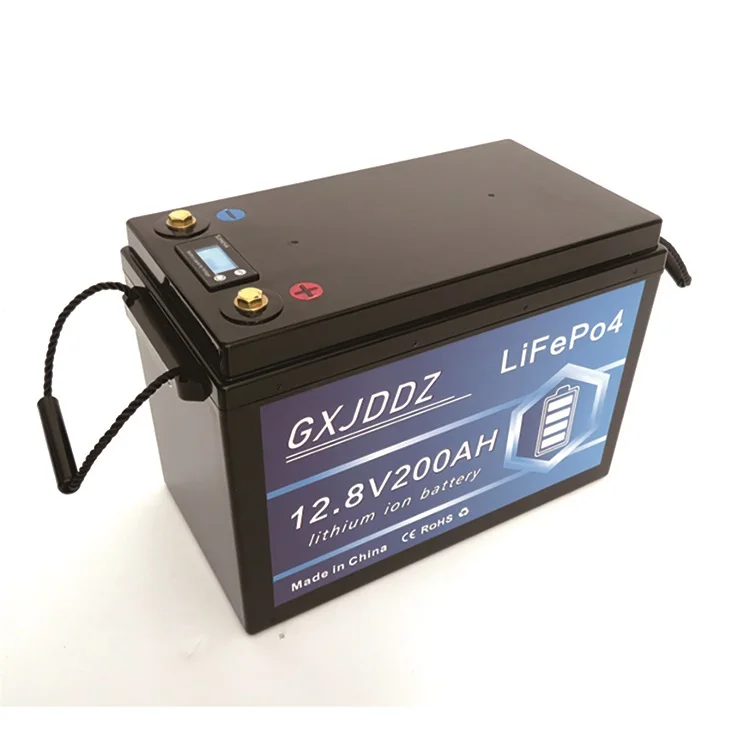 Lifepo4 battery 12v 200ah replacing lead acid battery for solar energy storage solar  light