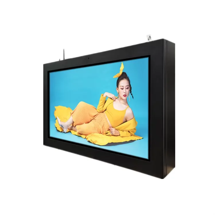 High Brightness Outdoor TV 32 43 49 55 65 inch Wall Mounting Outdoor Digital Signs