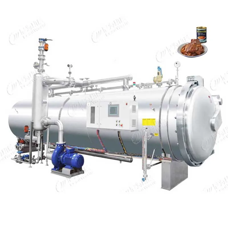 Canned Pork Filling Sterilization Production Line Machine Meat Canned Packaging Line