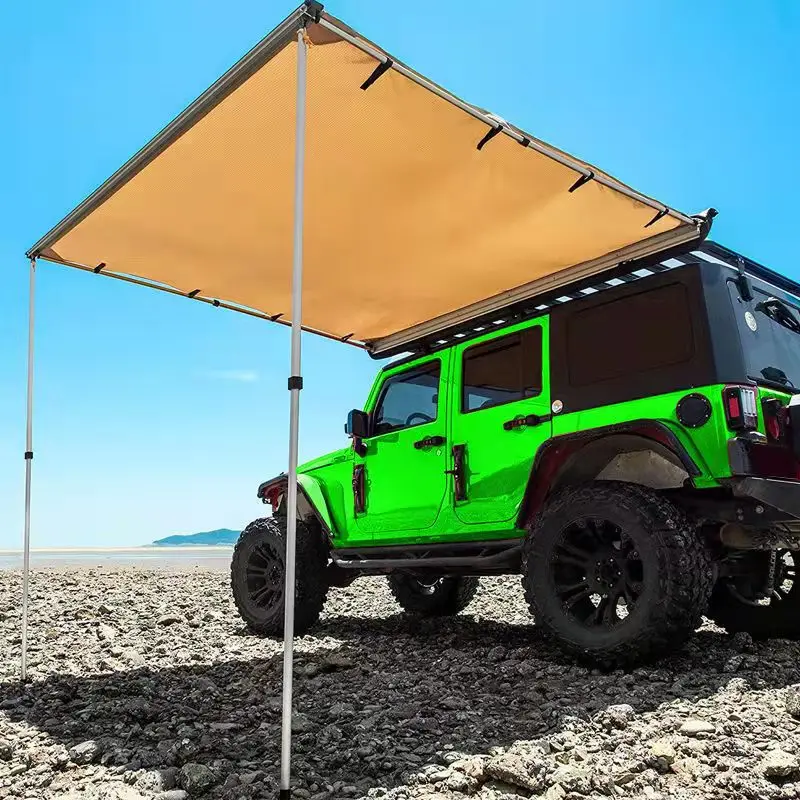 Wholesale Retractable Car side Awning Caravan privacy screen awning Sun Shade for Motorhome
