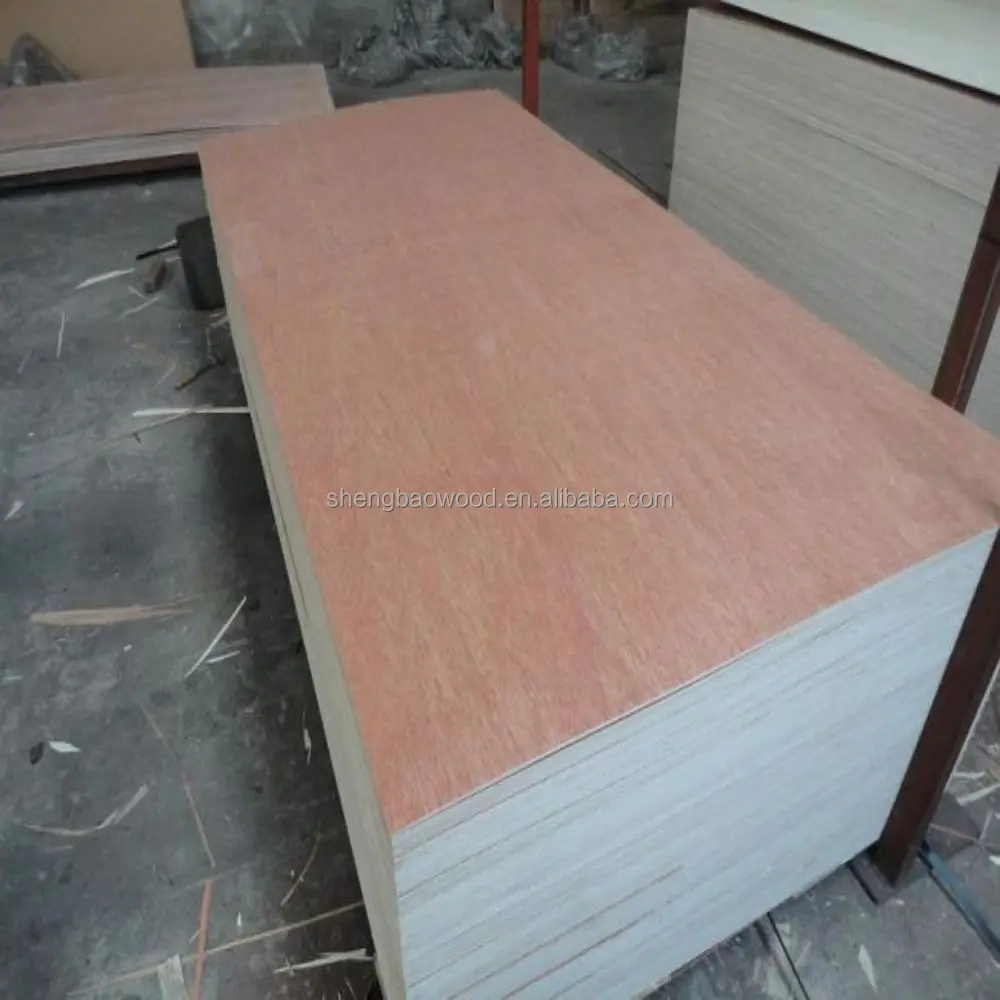 18MM Waterproof Bintangor okoume Marine Plywood Commercial Plywood For Boat container floor Making