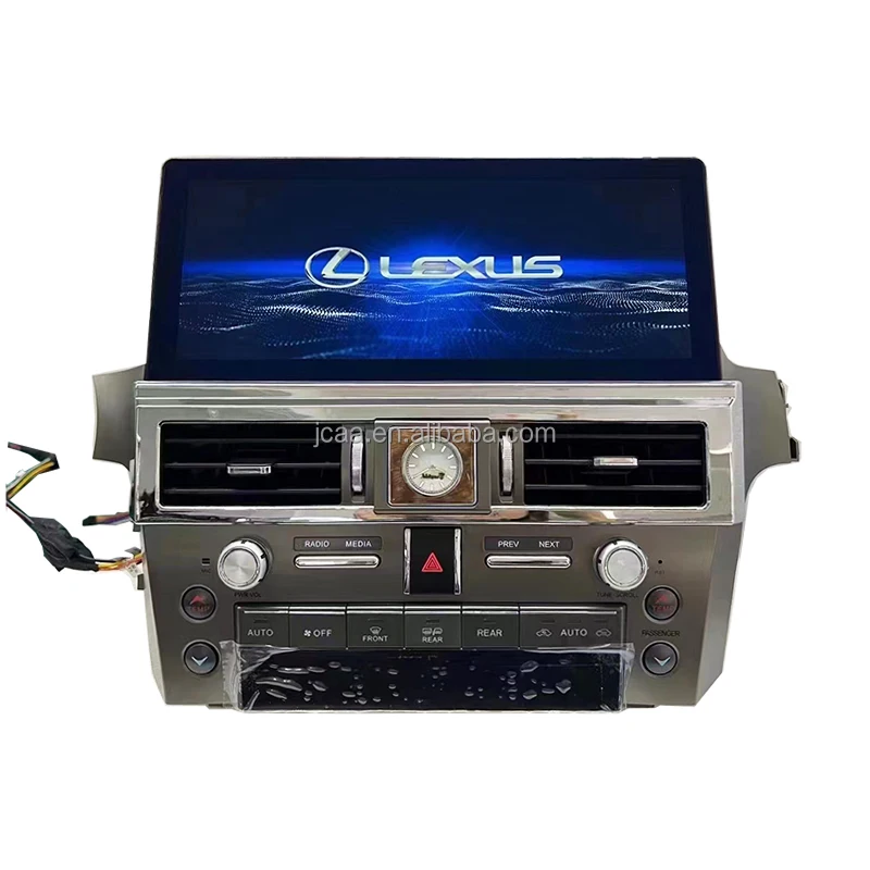Лидер продаж Android автомобильный радиоприемник для LEXUS GX460 2010-2020 12 3 с сенсорным экраном мультимедийный плеер GPS-навигация Wi-Fi CD/DVD-плеер