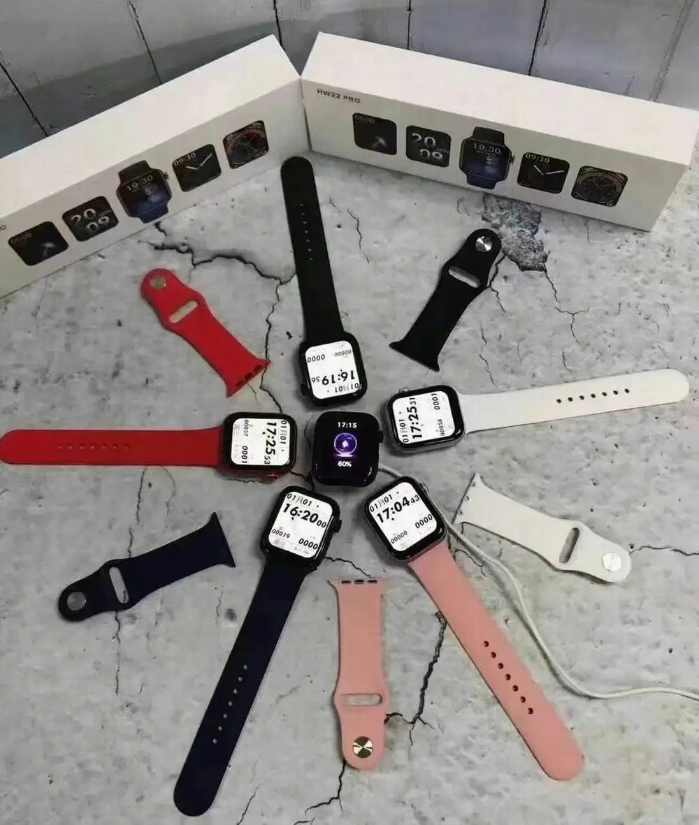 
Smartwatch HW22 pro 1.7 IPS Smart Dual buttons and wireless charging Tracker hw22pro Smart Watch waterproof SmartWatch hw22 pro 