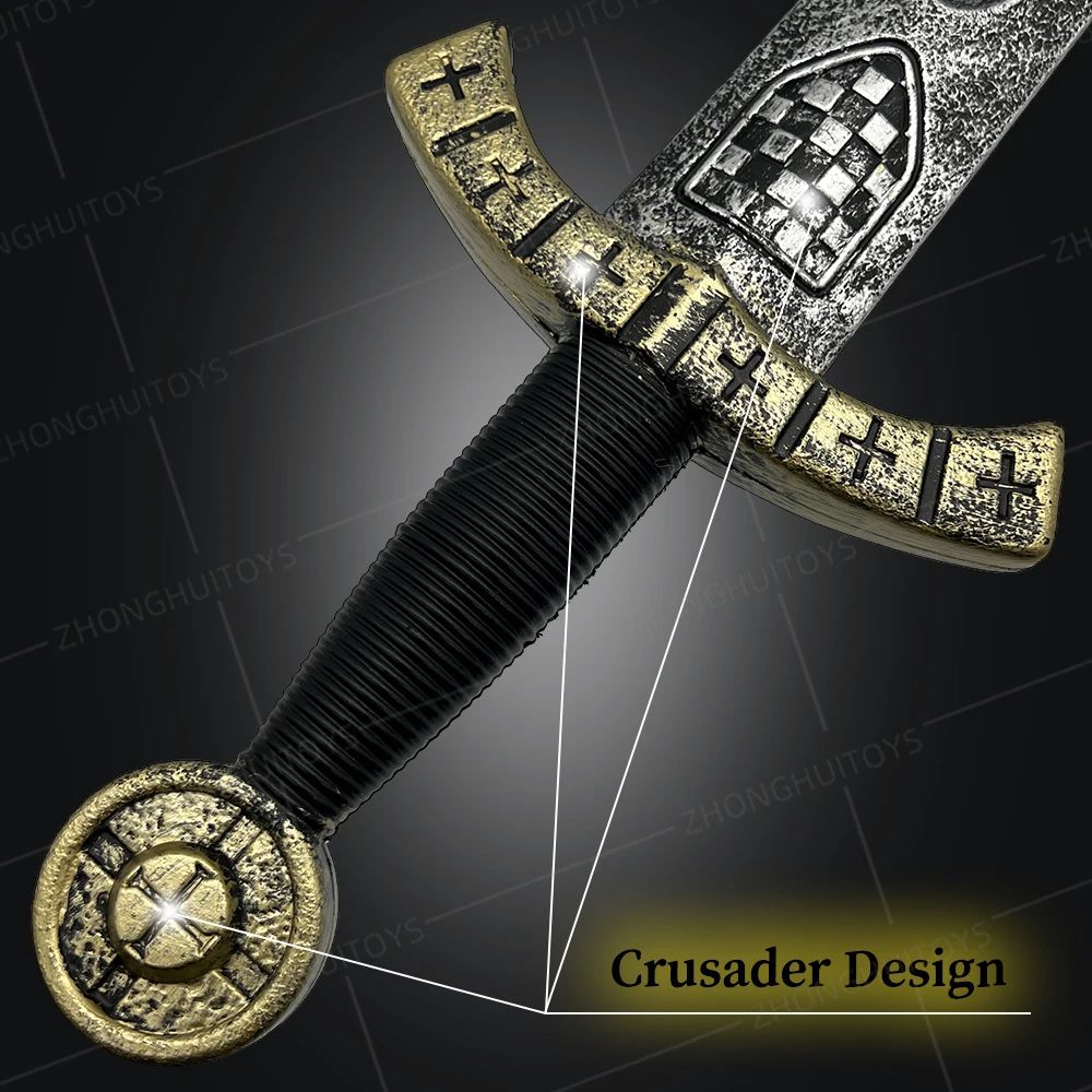 Crusader cosplay movie templar sword Medieval knight sword