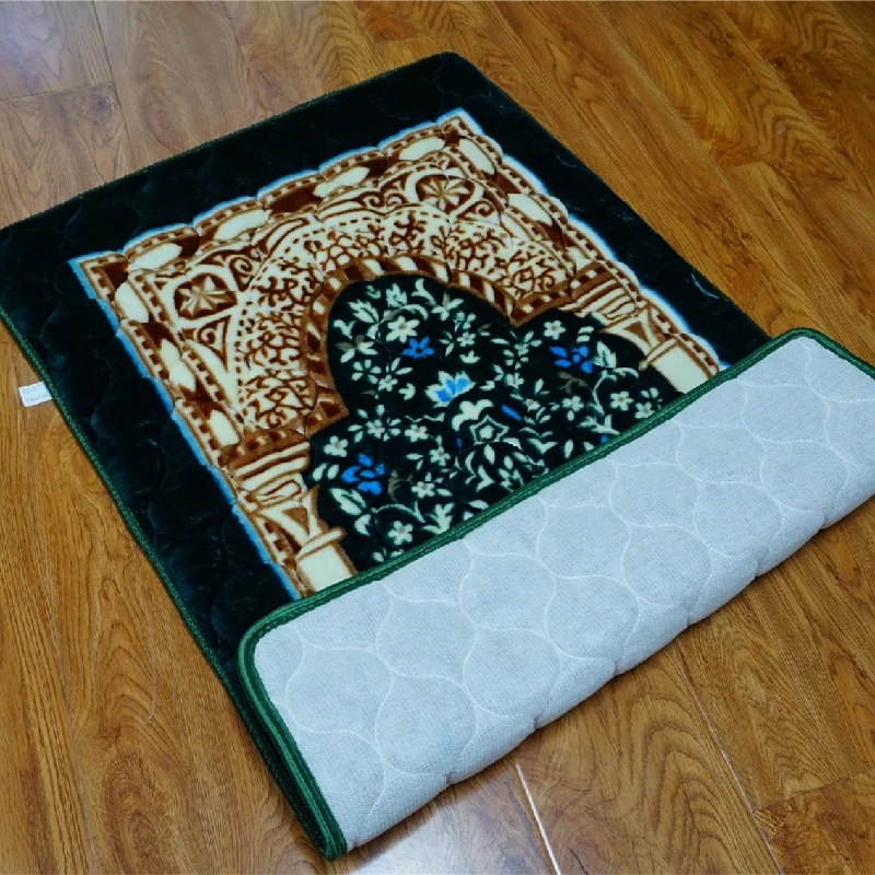 China factory mosque carpet islamic rugs and prayer mat with quilting process for muslim
