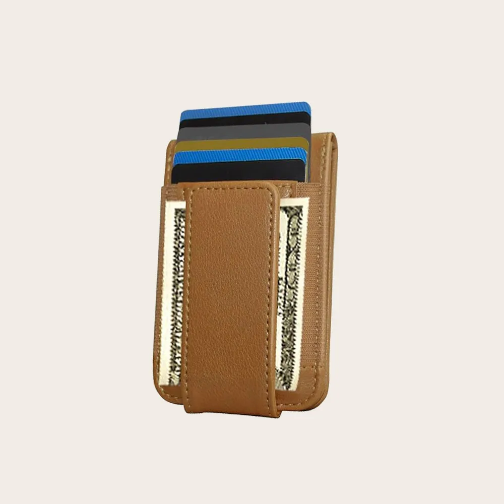 Кожаный магнитный Бумажник для iphone