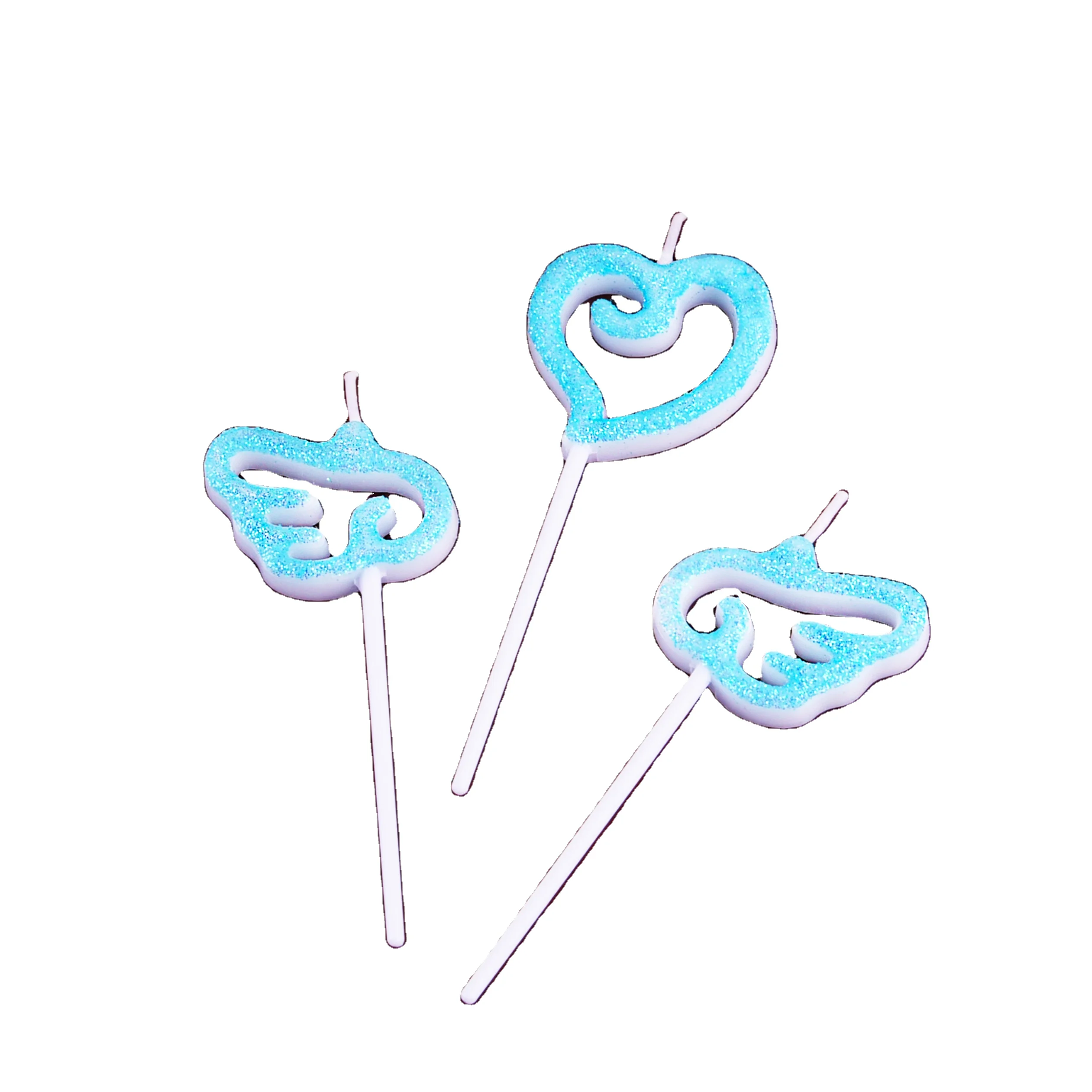 New Design Angel Wings Birthday Candle for kids