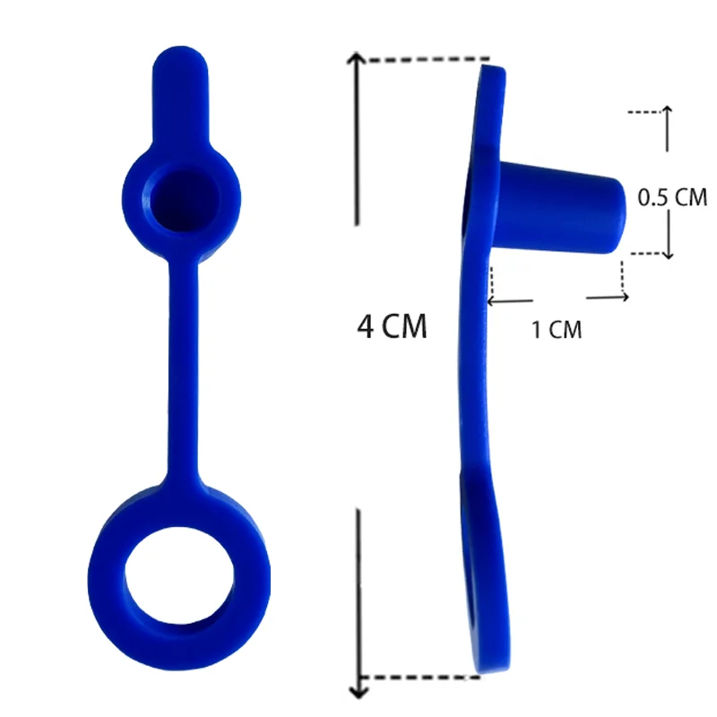 Customized mold Silicone negative pressure drainage ball medical liquid silicone accessories plug