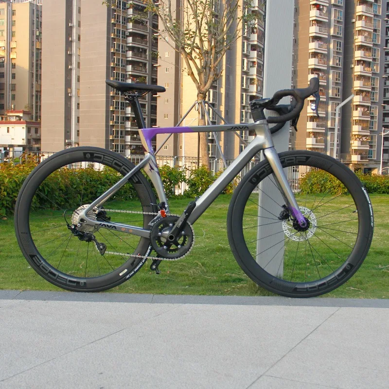 2023 New Java VESUVIO full carbon fiber frame road bike 24 speed hydraulic disc brake racing bike bicycle for sale