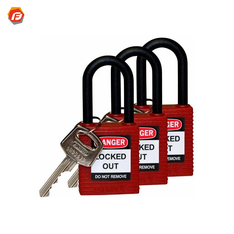 Safety  Steel Long Shackle Lockout Tagout Padlock