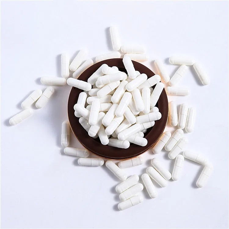 High Quality Free Sample Delayed Release White Empty Capsules Custom Size 1 Vegetarian Capsules Empty Capsules Size 00