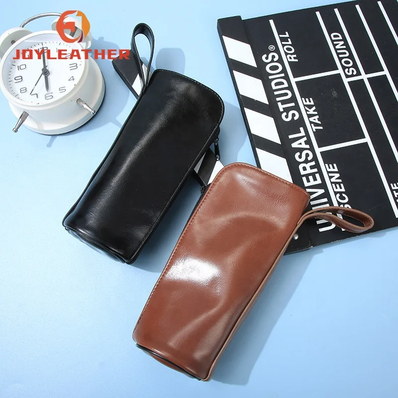 New Arrival Portable Rope Cup Holder Thermos Cup Holders Luxury Glass Leather Bottle Sleeves