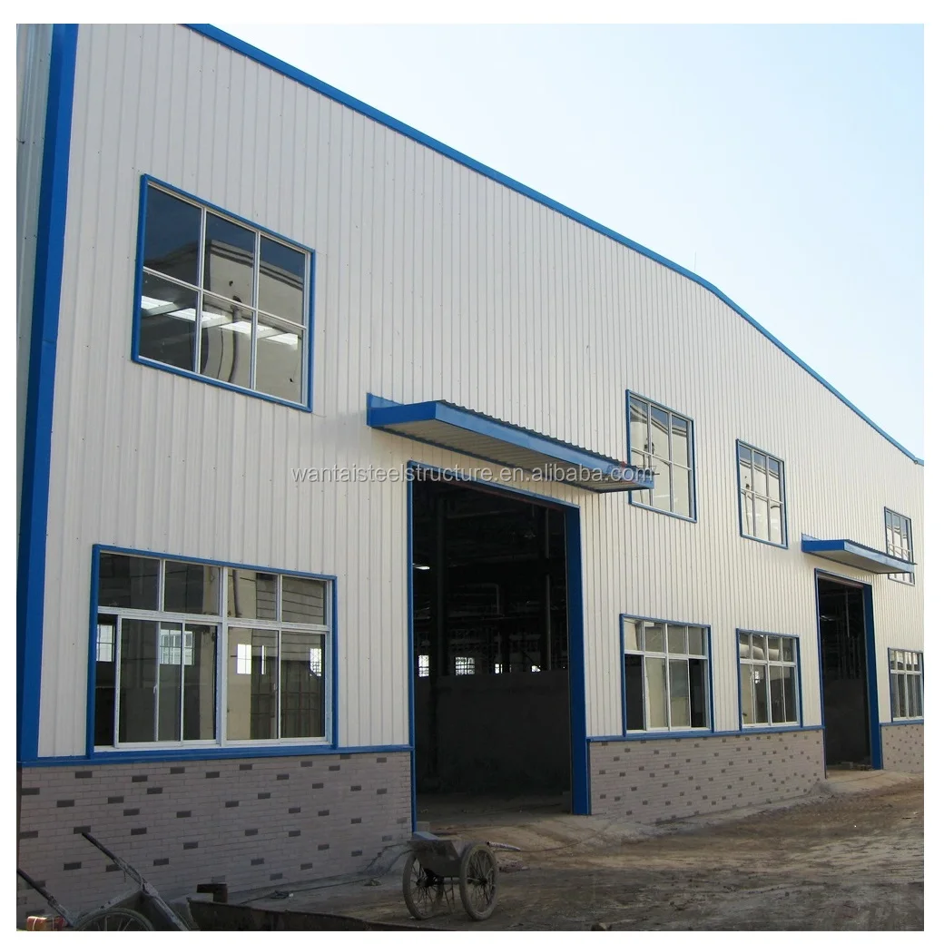 
2020 custom design steel structure warehouse storage shed workshop from China 