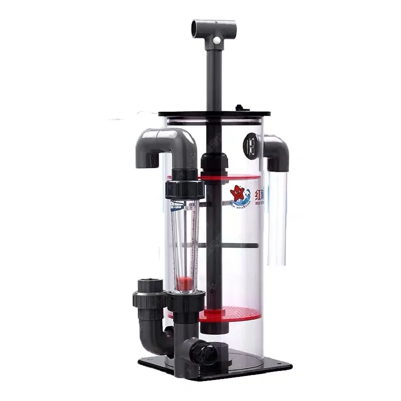 Red starfish CR-Z160B zeolite bucket seawater filter fish tank cleaning magnetic levitation zeolite filter