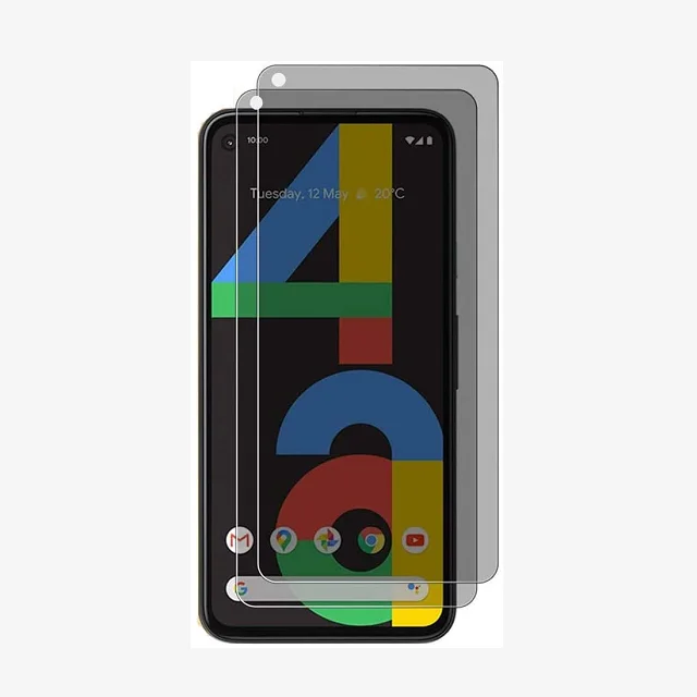 Anti-explosion Packaging Box Anti-Spy Screen Protector for Pixel 4