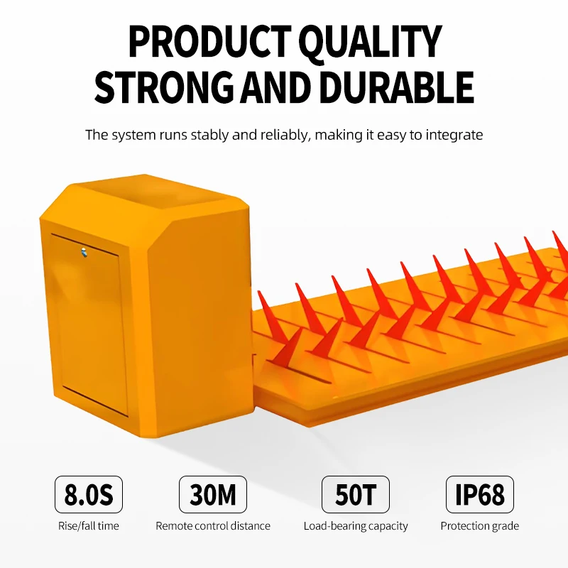 Factory Direct Sale Road Safety Remote Control Tire Breaker Tire Killer With Spike Strip Road Blocker Barrier
