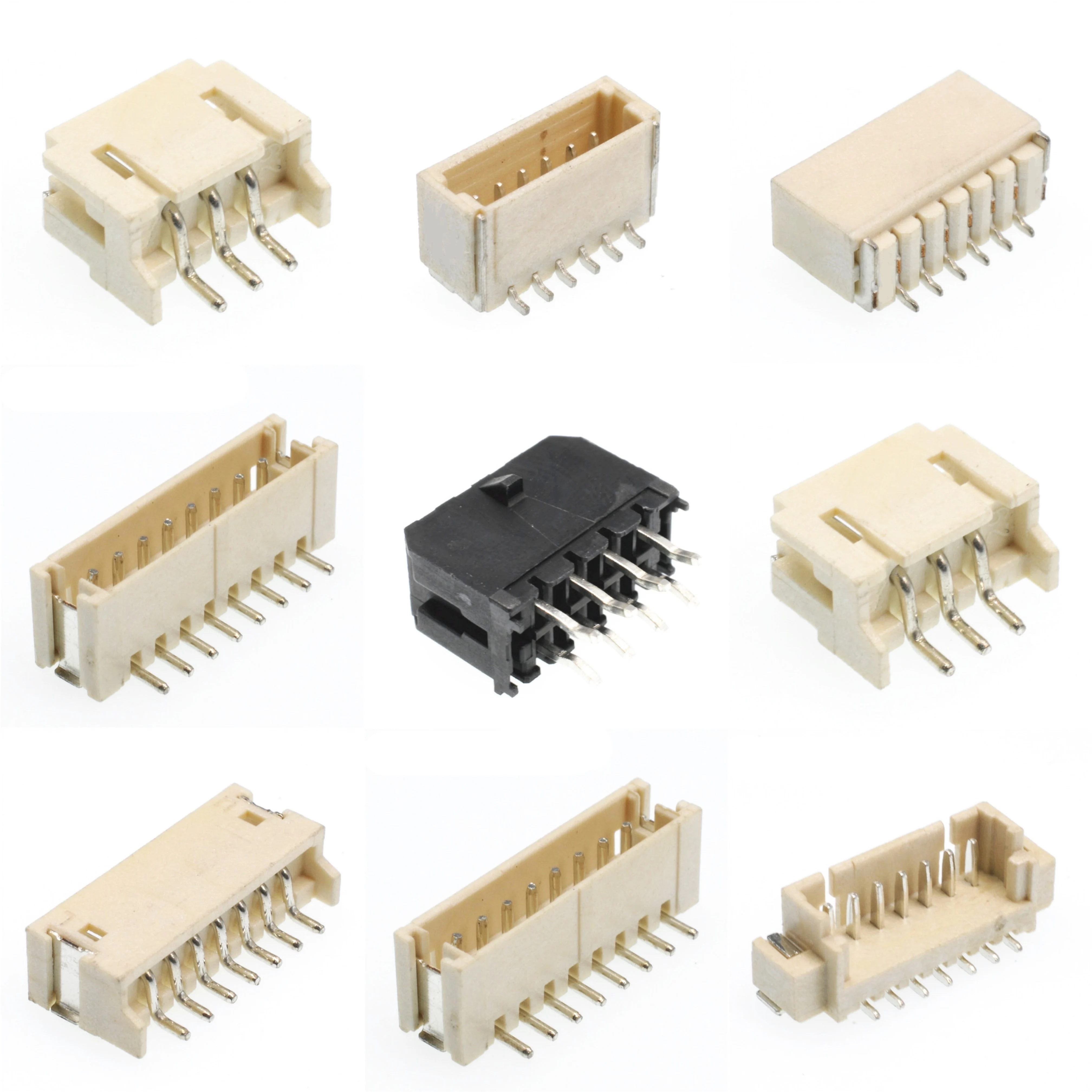 SH/ MX/ ZH/ PH/ XH/ HY Горизонтальный Вертикальный боковой вход 2P SMT соединитель пластин