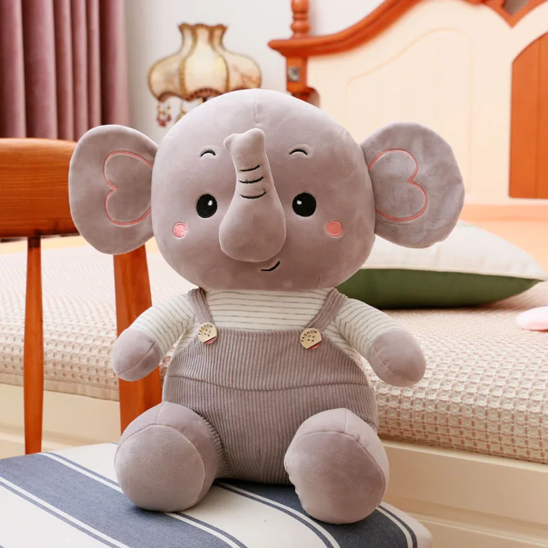 Lovely stuffed animal toys plush elephant