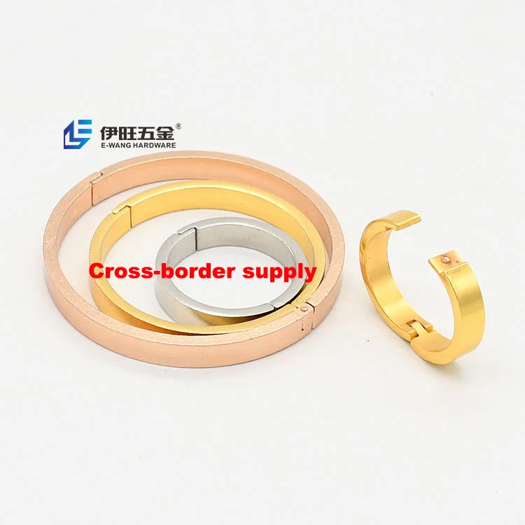 YIWANG стильное Золотое металлическое кольцо из цинкового сплава