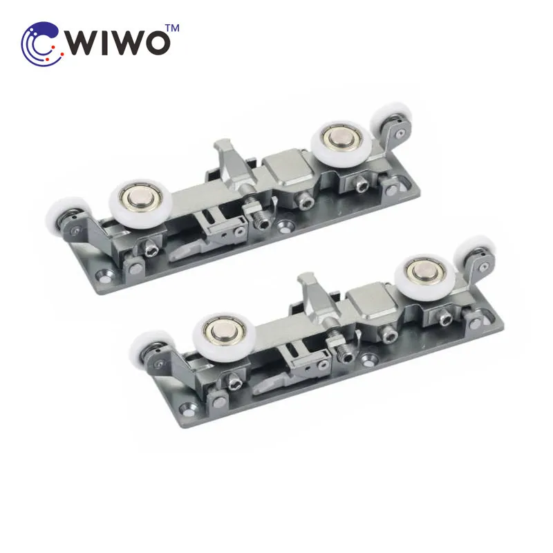 China Supplier Shower Door Hardware Sliding Barn Wood Door Roller Wheel Set