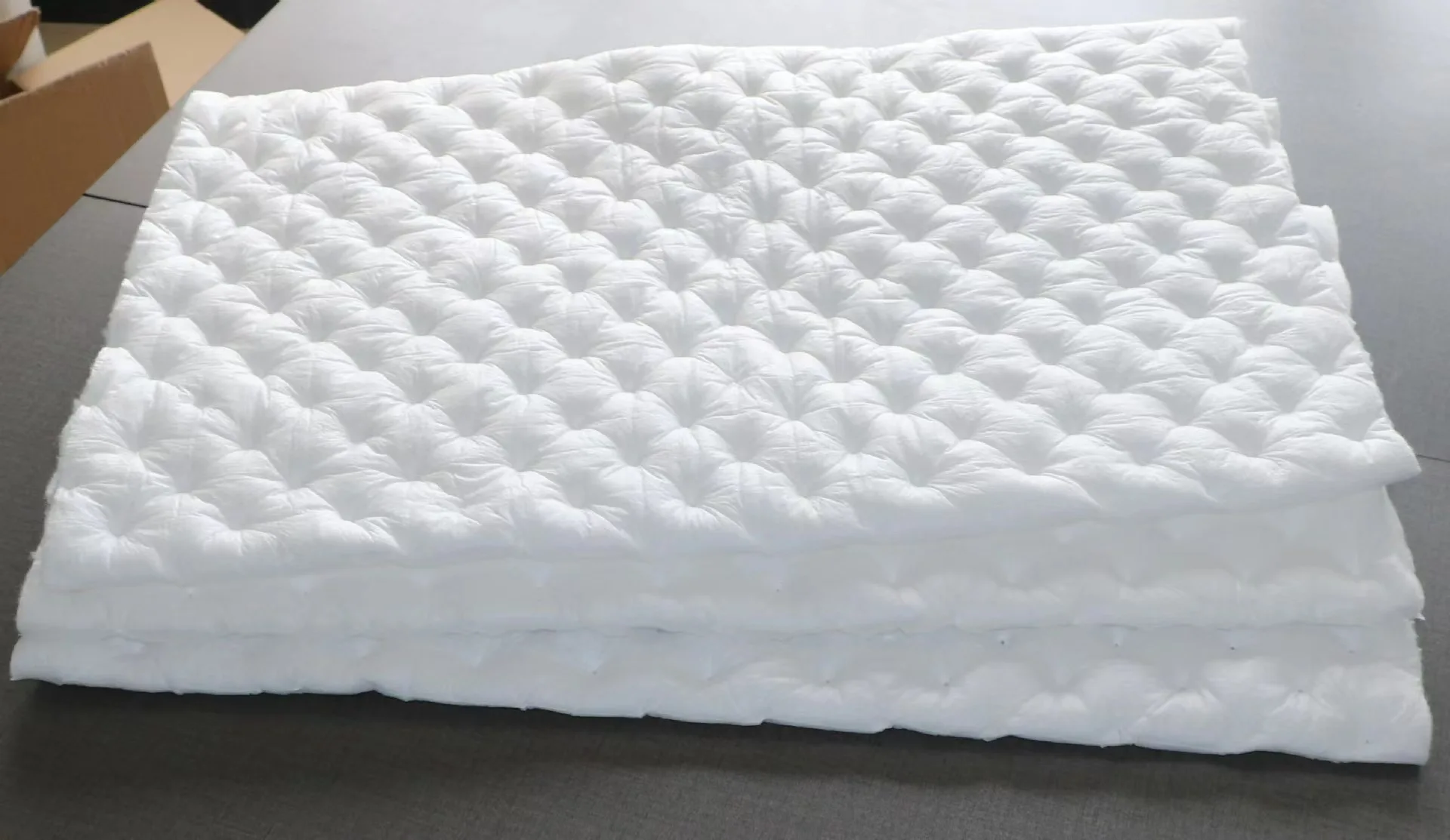 New energy Sound Absorbing Cotton Sheet  Soundproof Blanket for Studio, Car, HVAC, White Acoustic Foam Wall Panel