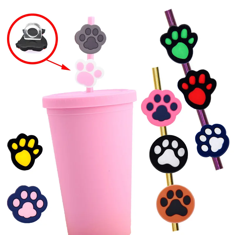 Soft pvc addams family straw topper new customized wednesday straw toppers wednesday addams straw topper