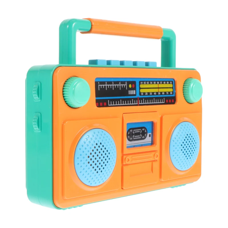 Hot Sale Unisex Mini Classic Tape Recorder Educational Baby Musical Toys for 5-7 Years Record Music Player
