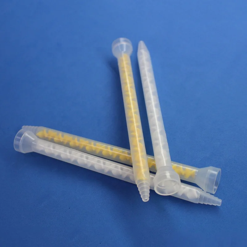 Dual Epoxy Static Mixer  MC13-18 Plastic Mixing Nozzle Machine Mixer Tip for ABglue, Adhesive, Epoxy