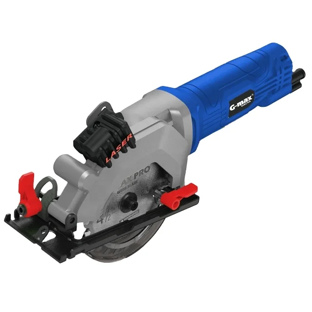 HERZO 480W Electric Mini Circular Saw GT15606 Portable Industrial & DIY Grade with GS Certificate for Wood Cutting