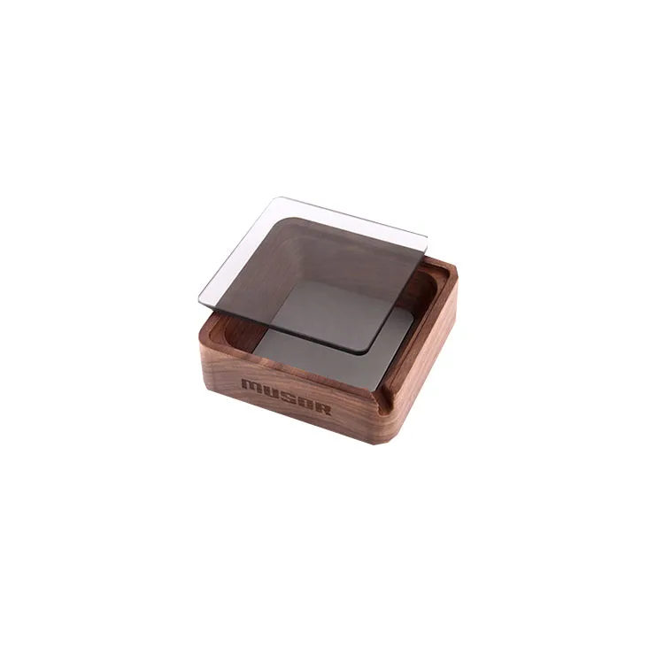 
Wholesale Customize Wooden Creative Fancy Bamboo Ashtray 