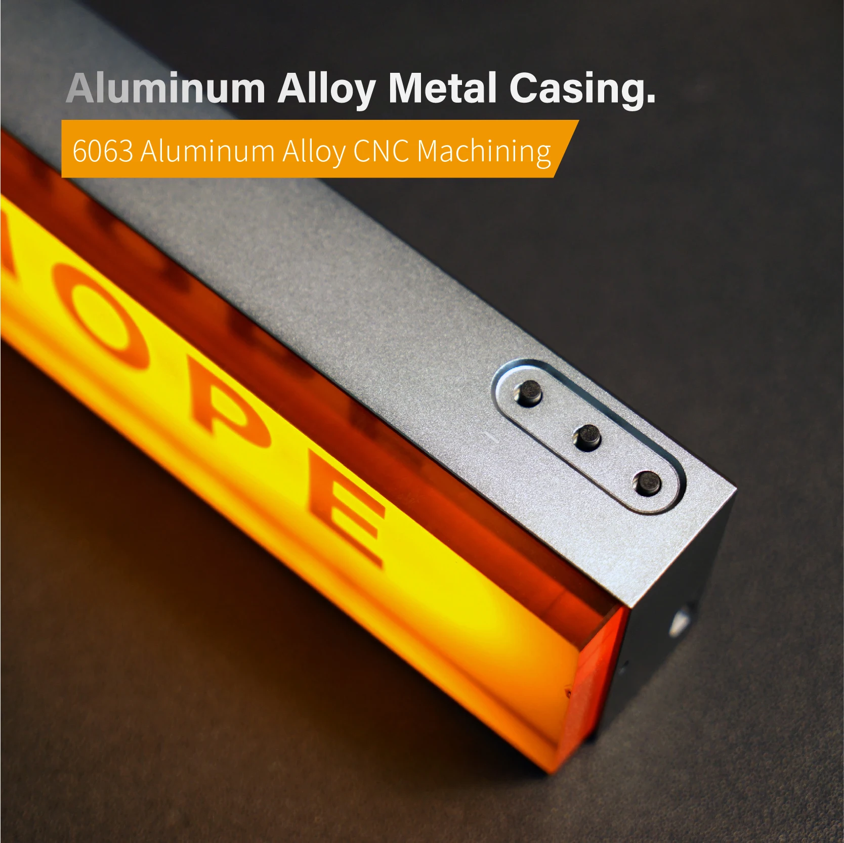 Fresh desktop mood lamp LED studio desk light box sign for gaming room